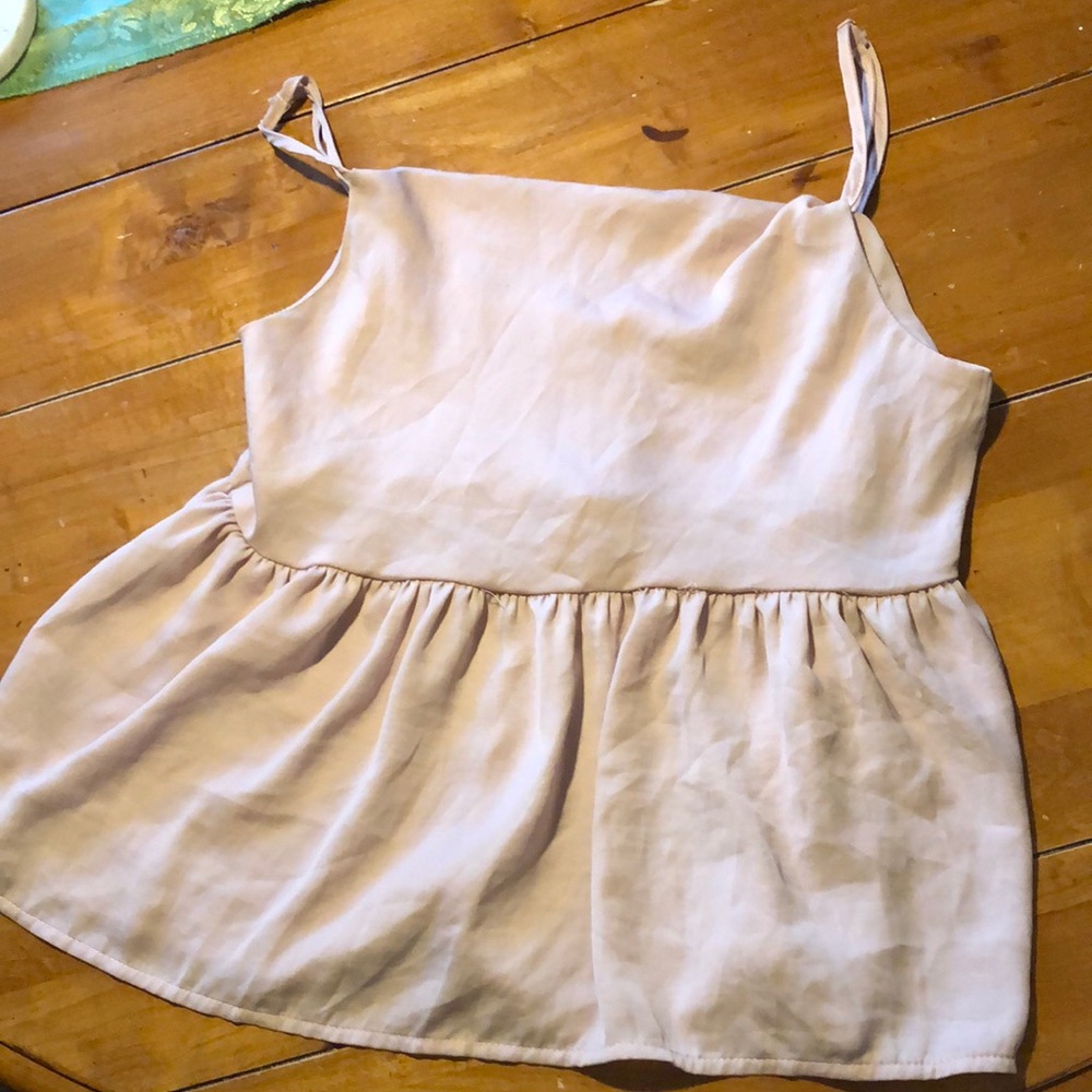 Light Pink Sleeveless Top